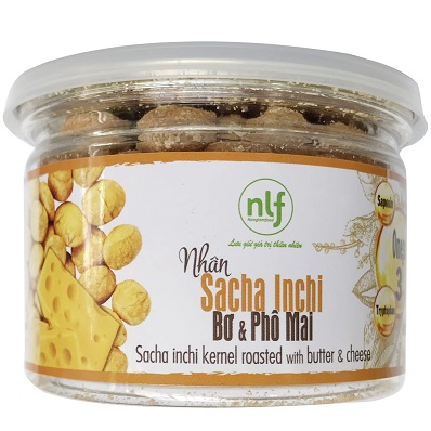 Nhân hạt Sacha Inchi bơ phô mai - Công Ty Cổ Phần Nông Lâm Food